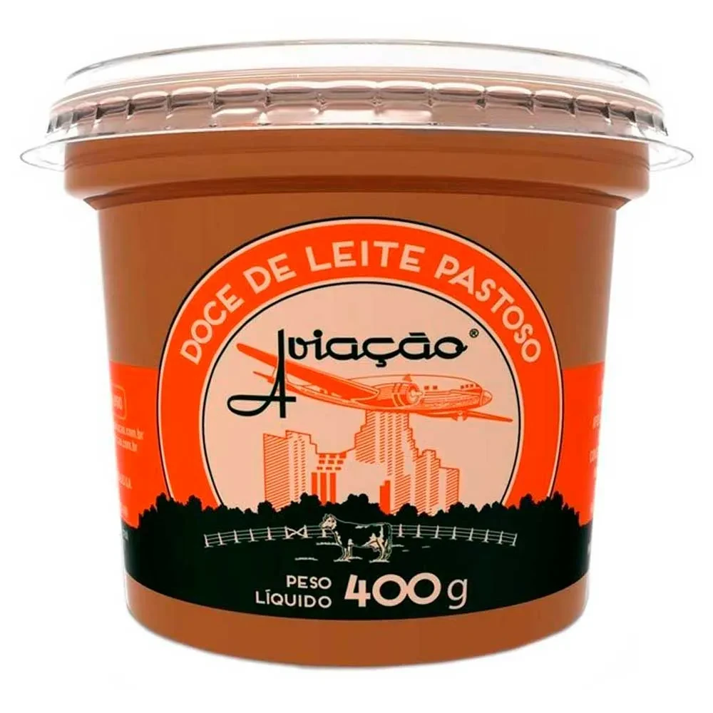 Doce de Leite Pastoso Aviacao Pote 400g