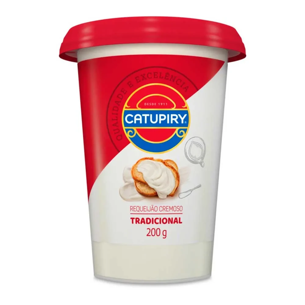 Requeijão Cremoso Tradicional Catupiry Pote 200g