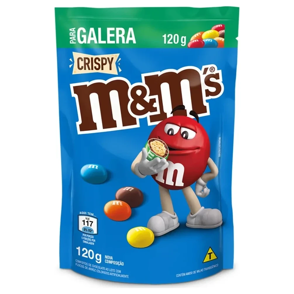 Chocolate Crispy M&m´s Pacote 120g