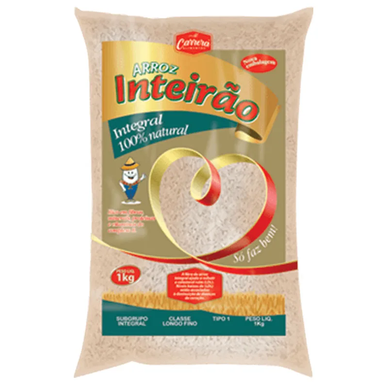 Arroz Branco Tipo 1 Longo Fino Inteirao Pacote 1kg