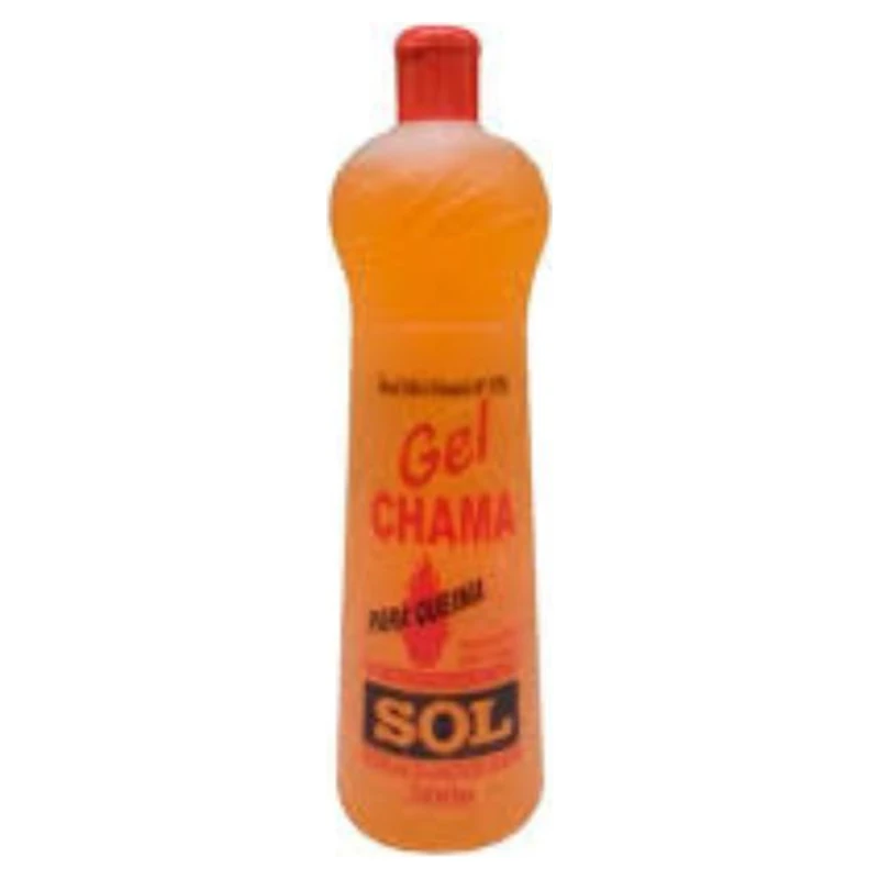Acendedor Álcool Gel 80 Sol Frasco 500g