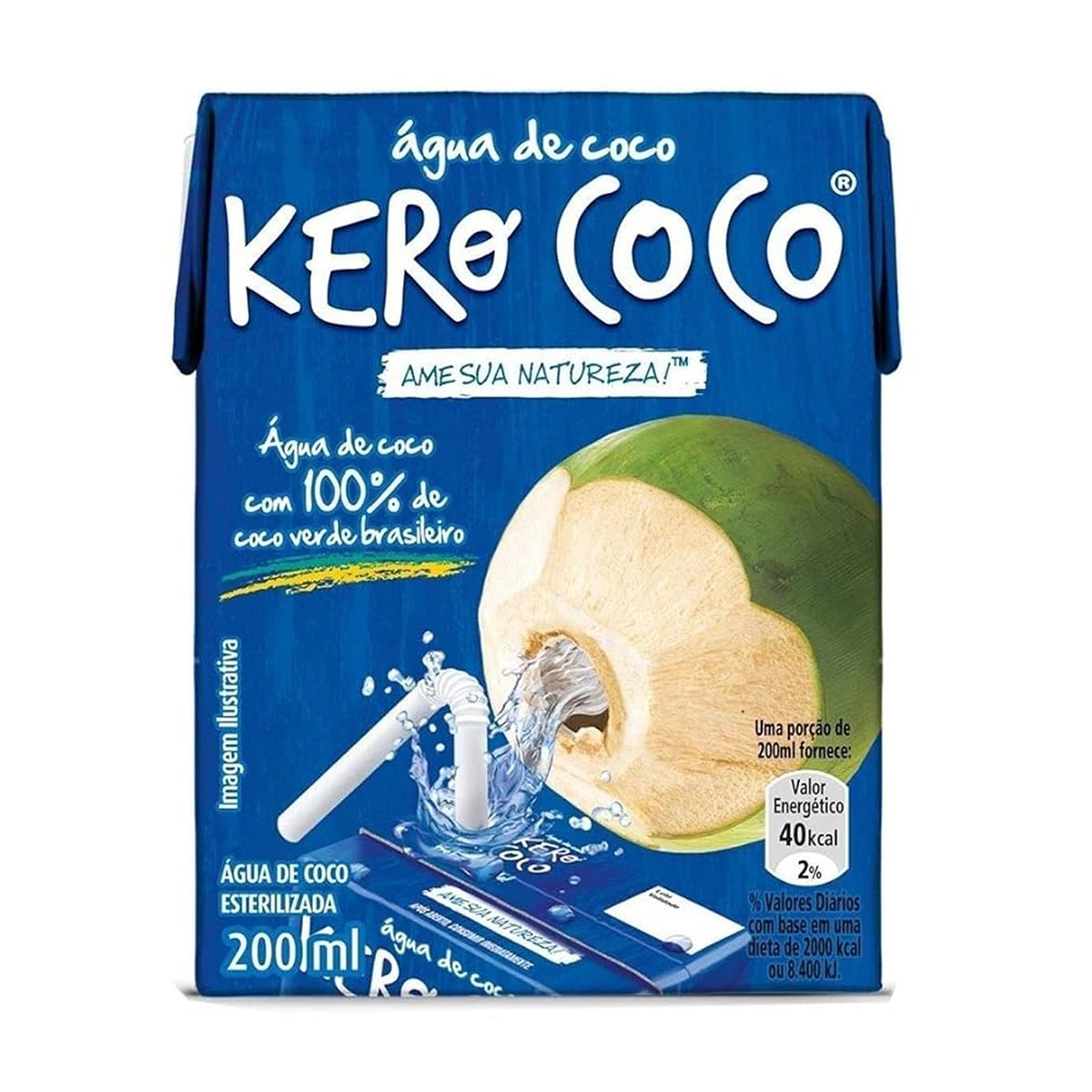 Água Coco Kerococo Caixinha 200ml