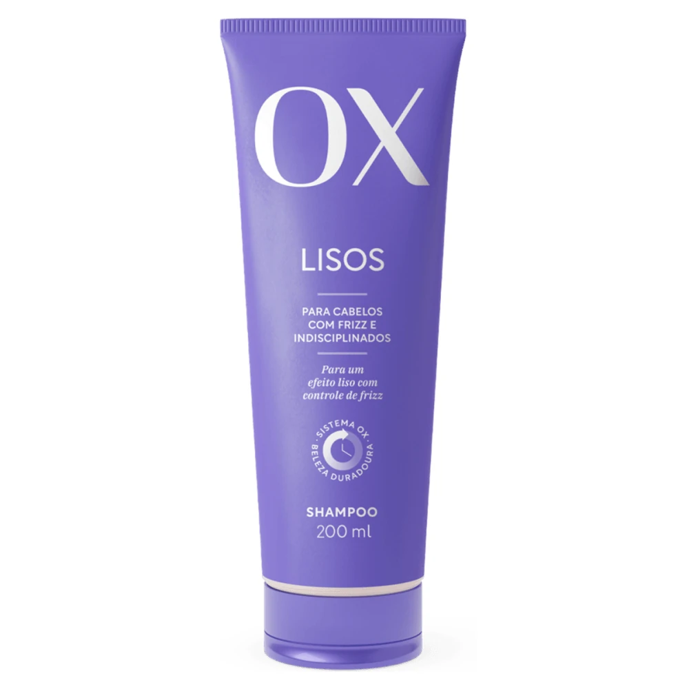 Shampoo Lisos Ox Frasco 200ml