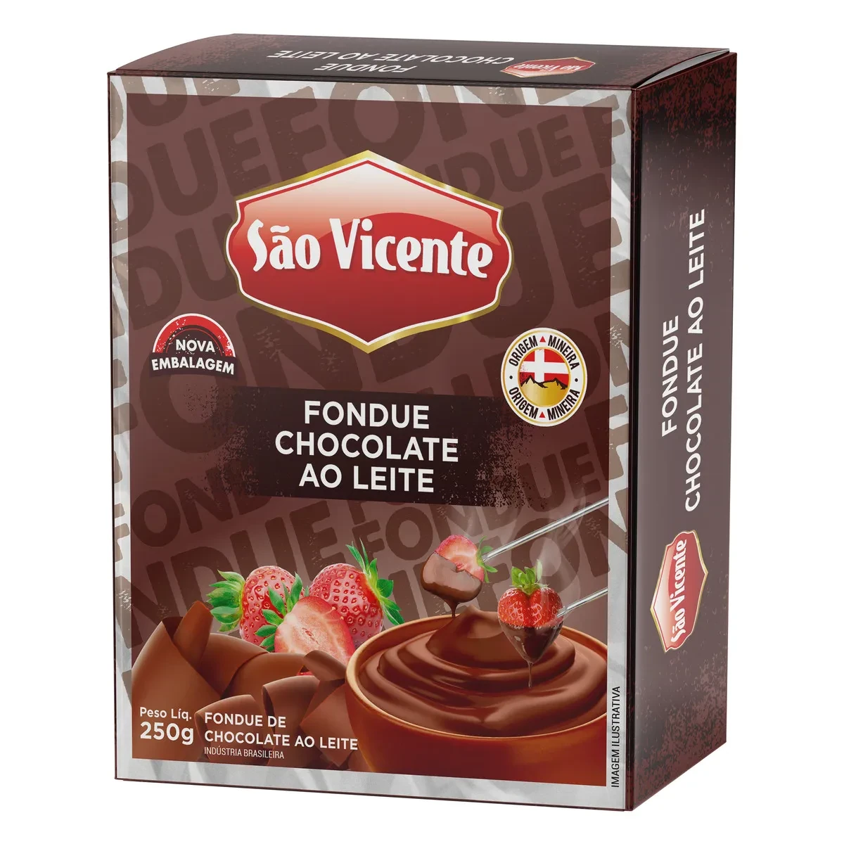 Fondue Resfriado Chocolate Sao Vicente 250g