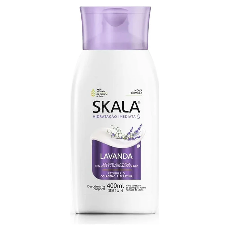Hidratante Corporal Lavanda Skala Frasco 400ml
