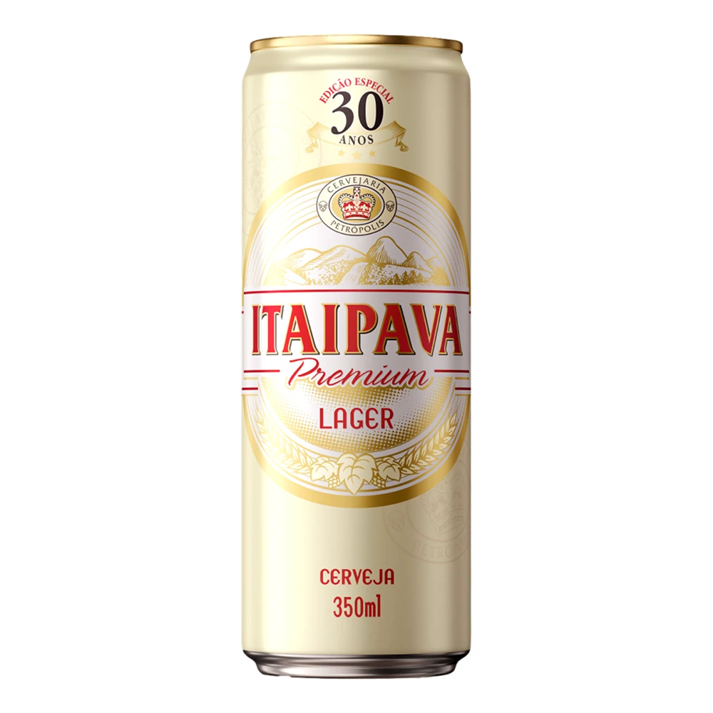 Cerveja Lager Premium Itaipava Lata 350ml