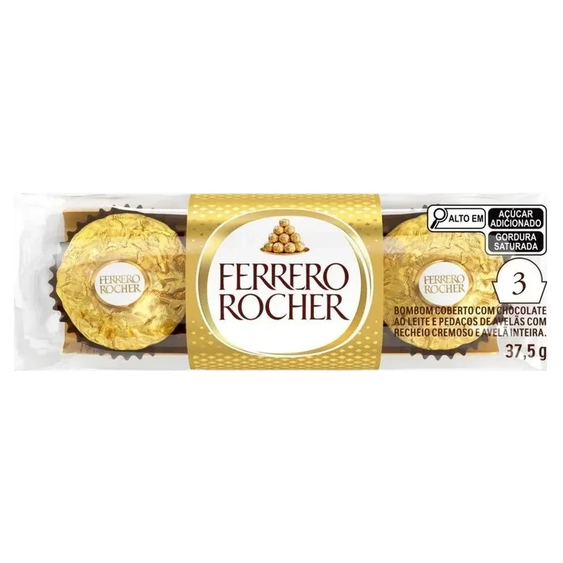 Bombom T3 Ferrero Rocher 37g