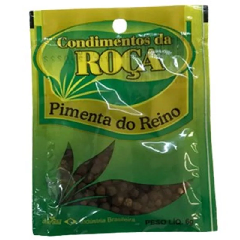 Pimenta Reino Grãos Condimentos da Roca Cartela 6g