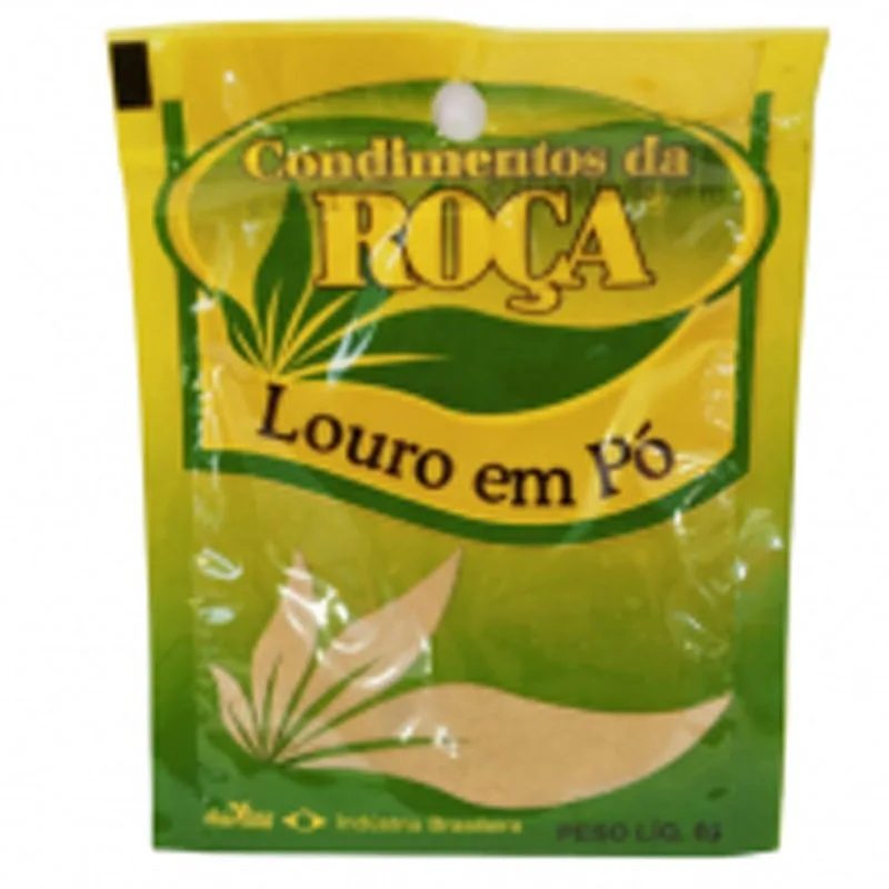 Louro em Pó Condimentos da Roca Cartela 6g