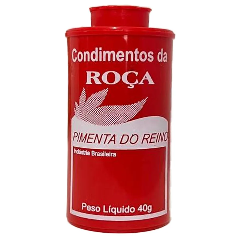 Pimenta Reino em Pó Tubex Condimentos da Roca 40g