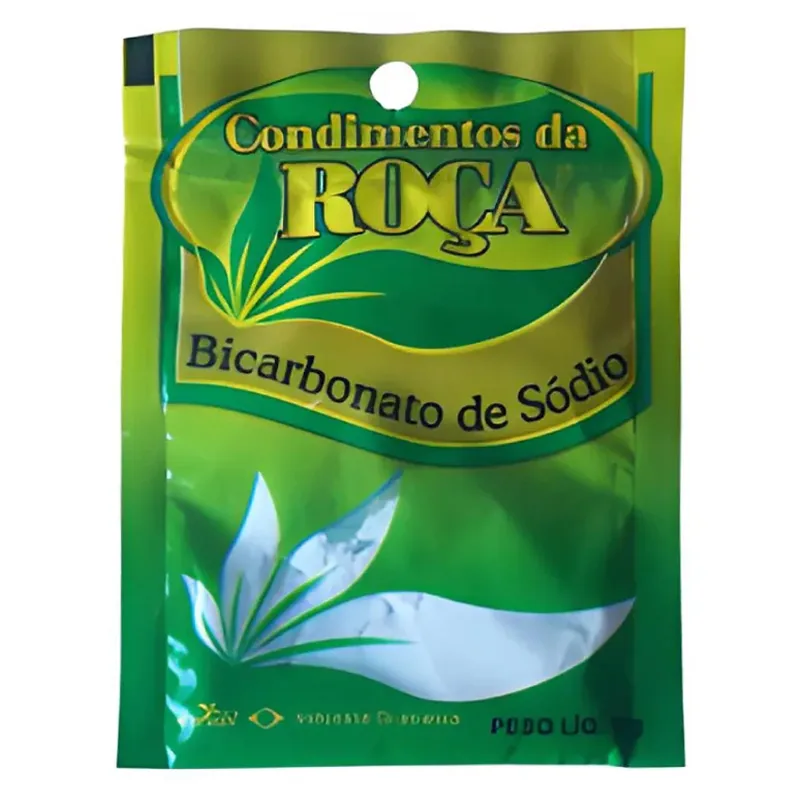 Bicarbonato de Sodio Condimentos da Roca Pacote 80g