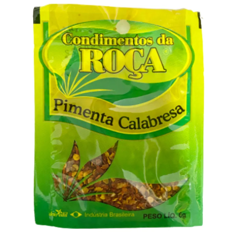 Pimenta Calabresa Condimentos da Roca Cartela 6g