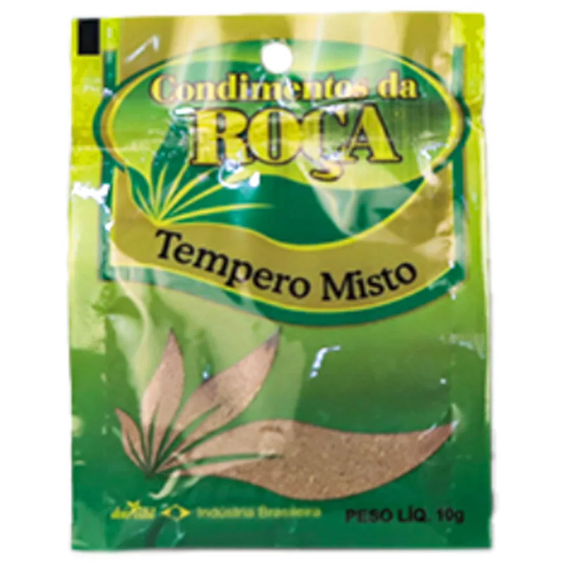 Tempero Misto Condimentos da Roca Cartela 10g