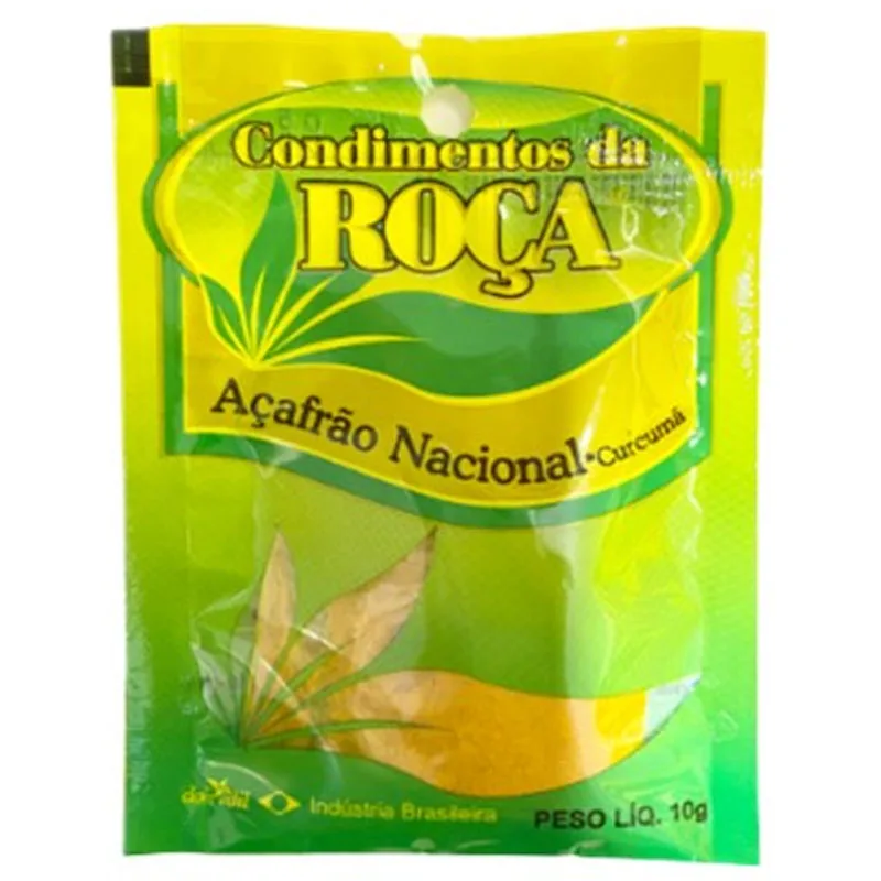 Açafrão Condimentos da Roca Cartela 10g