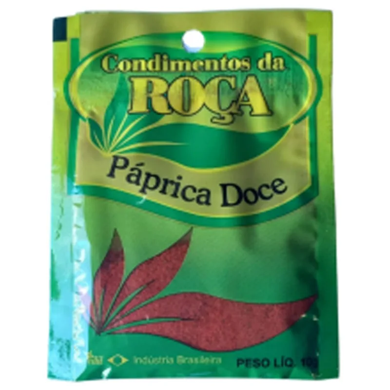 Paprica Doce Condimentos da Roca Cartela 10g