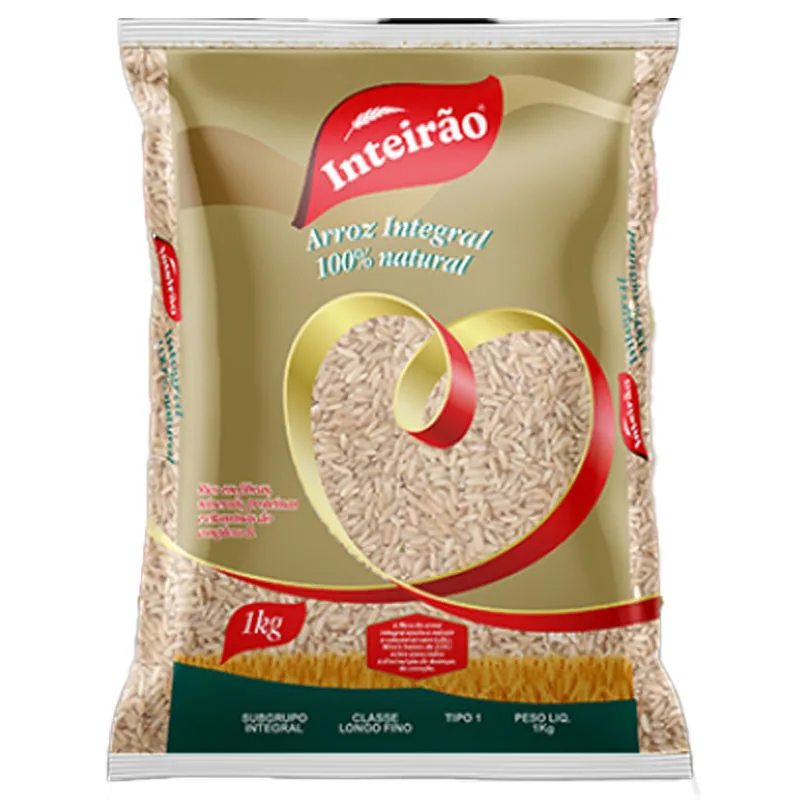 Arroz Integral Tipo 1 Inteirao Pacote 1kg