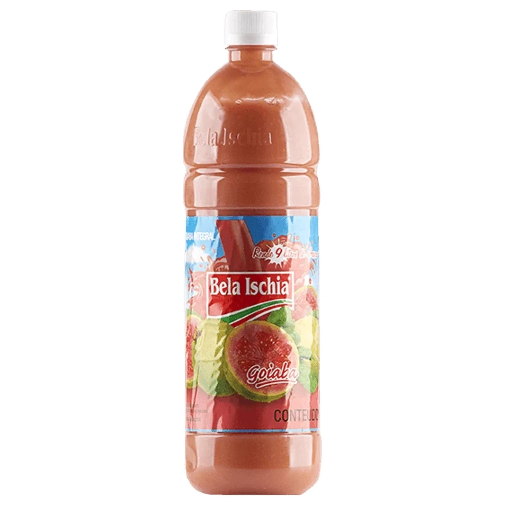 Suco Concentrado Uva Bela Ischia Garrafa 1L