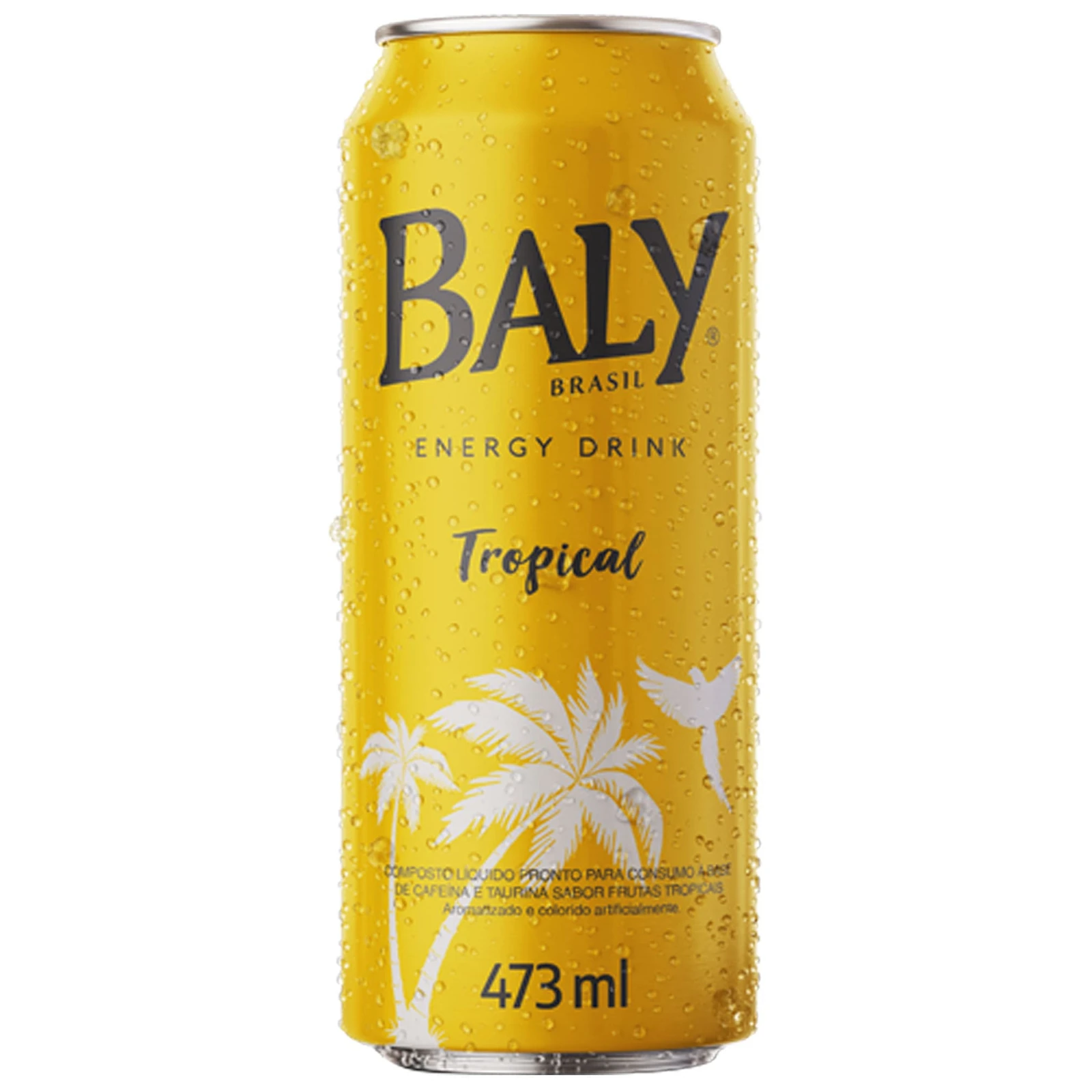 Bebida Energética Tropical Baly Lata 473ml