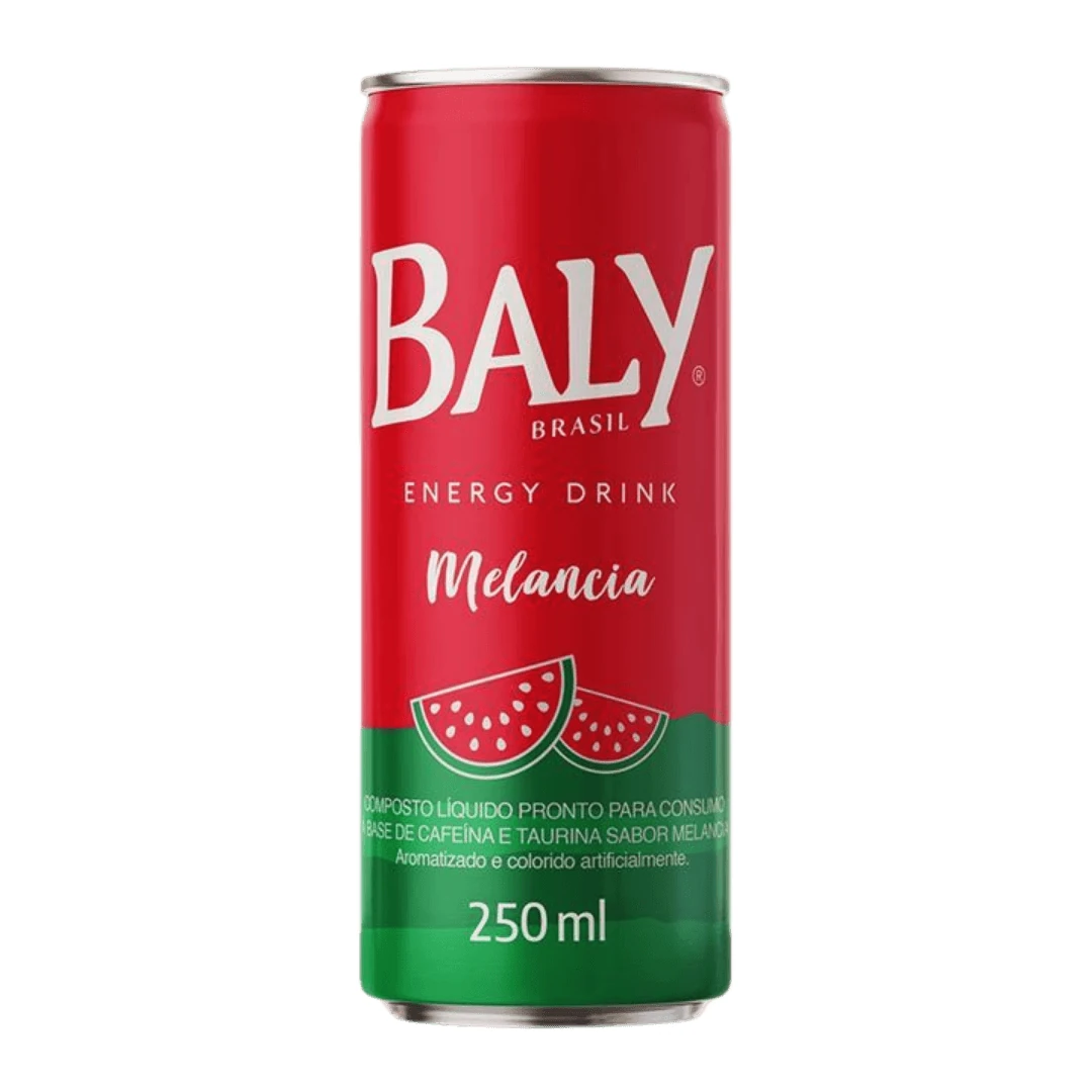 Bebida Energética Melancia Baly Lata 250ml