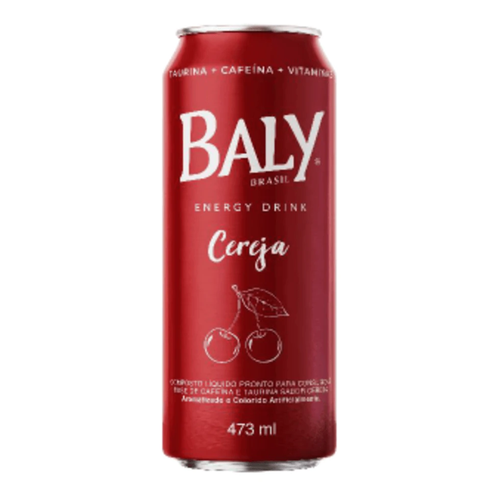 Bebida Energética Cereja Baly Lata 473ml