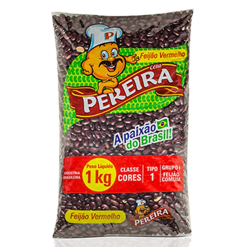 Feijão Vermelho Tipo 1 Pereira Pacote 1kg