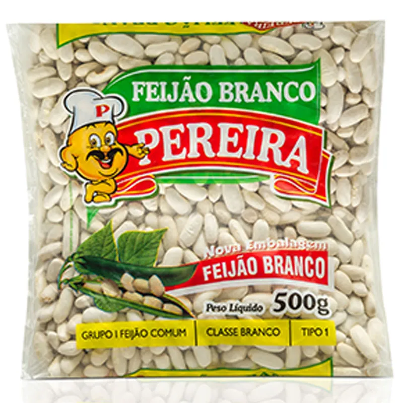 Feijão Branco Tipo 1 Pereira Pacote 500g