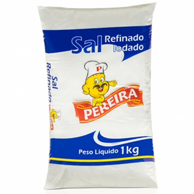 Sal Refinado Pereira Pacote 1kg