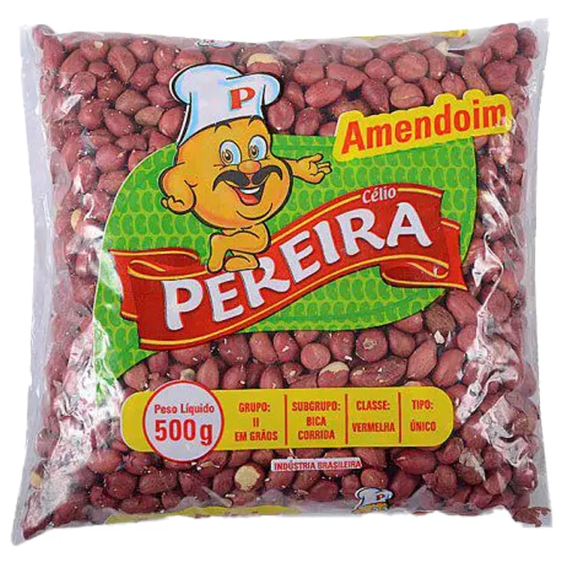 Amendoim Grão Tipo Unico Clara Pereira Pacote 500g