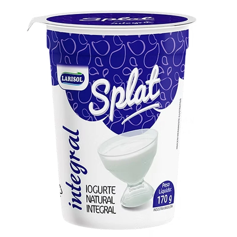 Iogurte Natural Integral Larisol Copo 170g