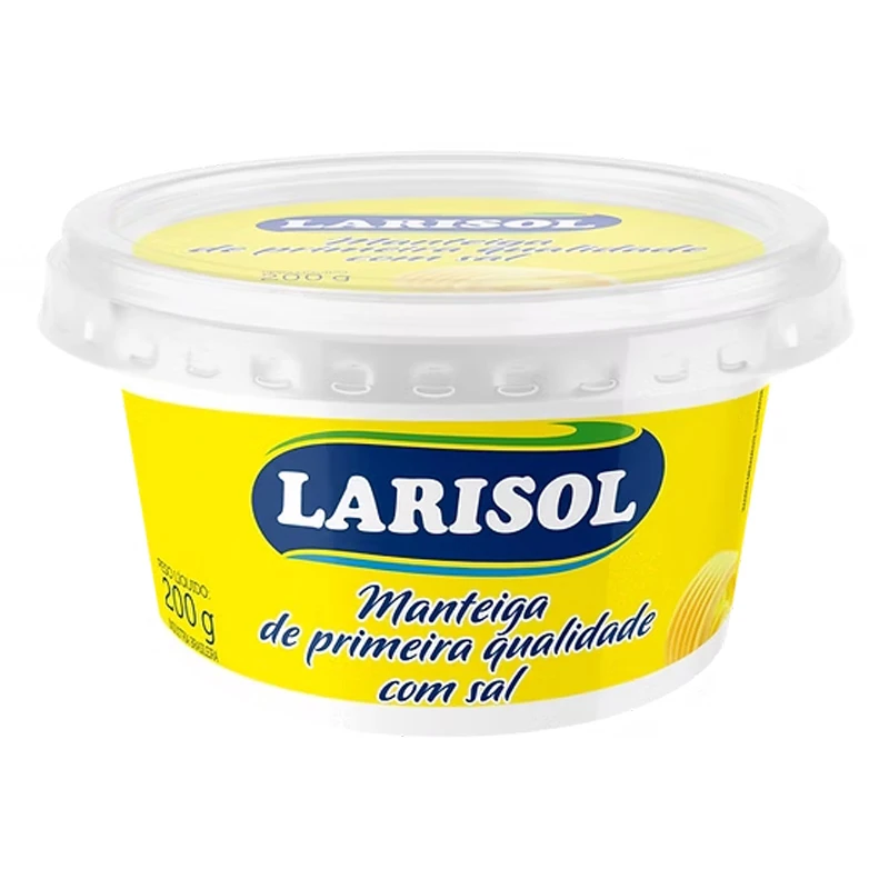 Manteiga com Sal Larisol Pote 200g