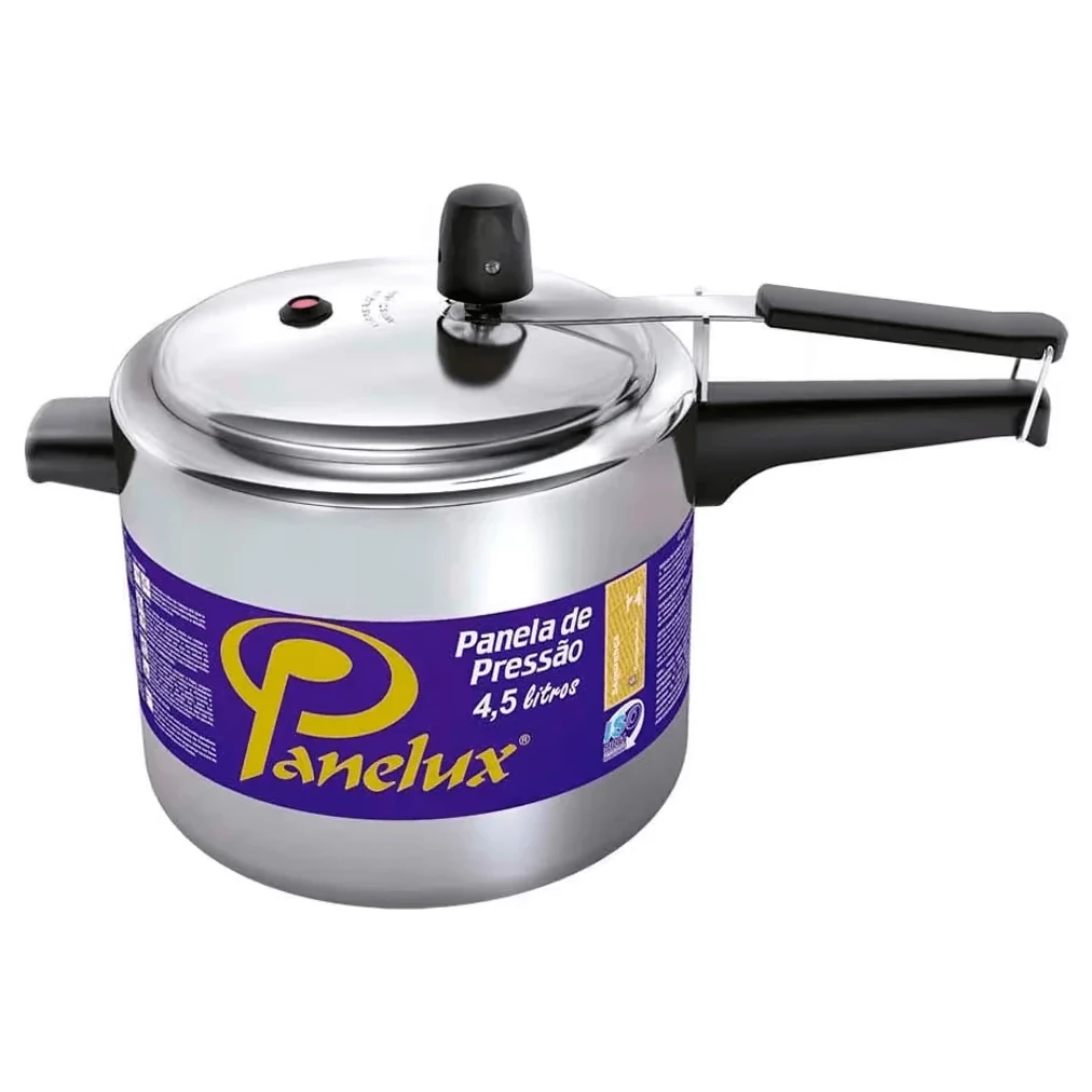 Panela de Pressao Aluminio Panelux Caixa 4,5L