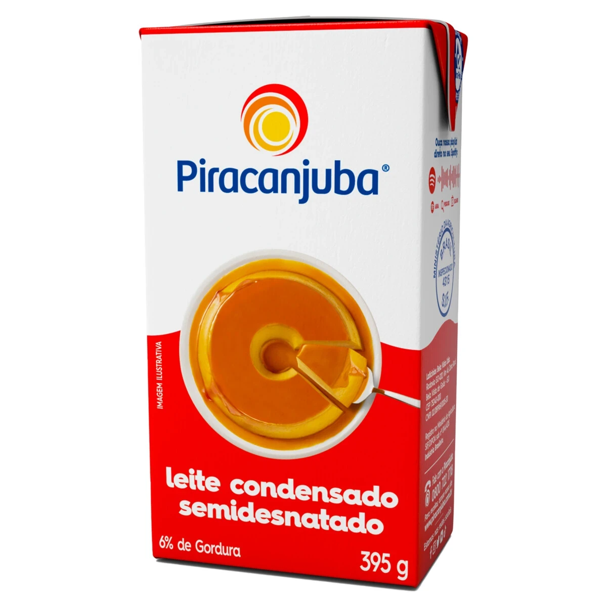 Leite Condensado Piracanjuba Caixinha 395g