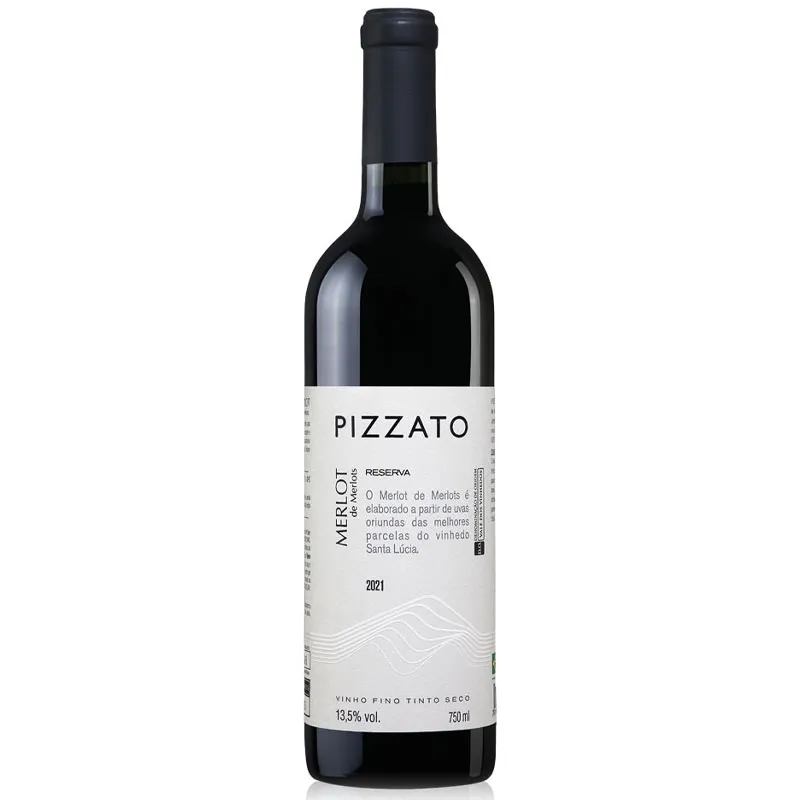 Vinho Tinto Nacional Pizzato Merlot de Merlots Reserva 750ml
