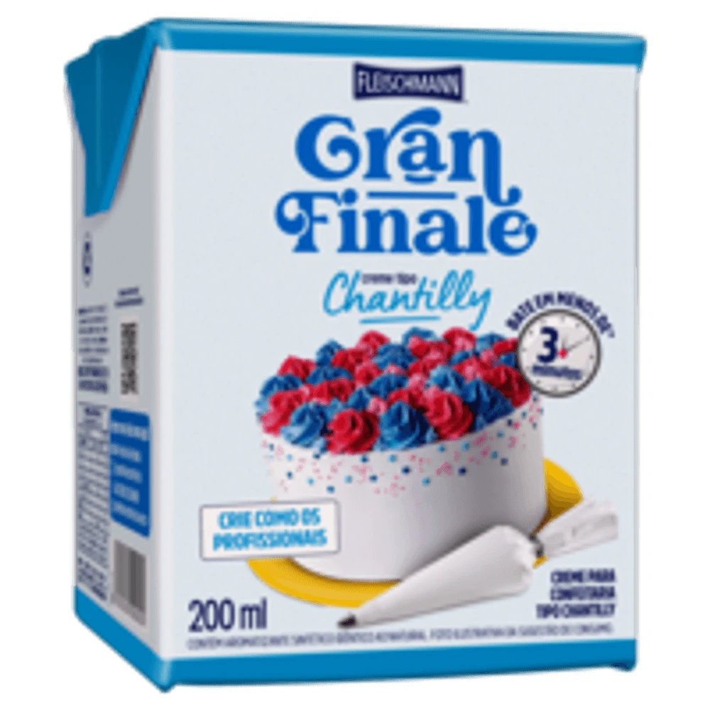 Chantilly Creme Fleischmann Caixa 200ml