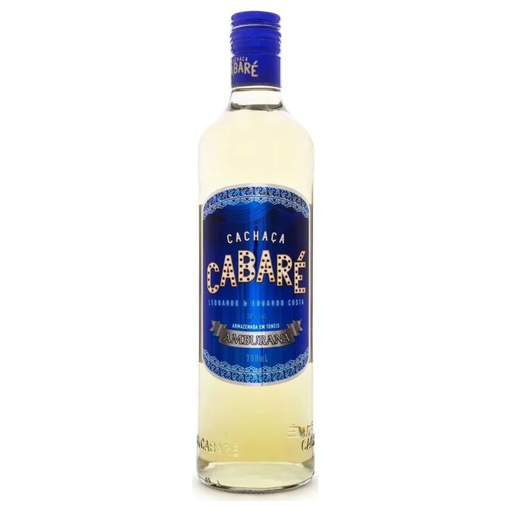 Cachaça Amburana Cabare Garrafa 700ml