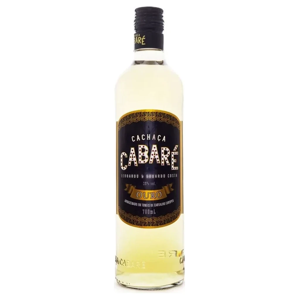 Cachaça Ouro Cabare Garrafa 700ml
