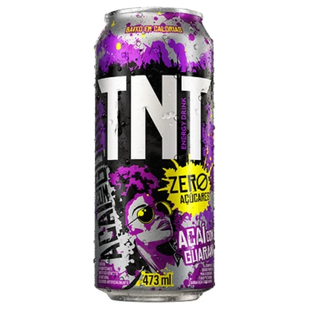 Bebida Energética Açaí Guarana Tnt Lata 473ml