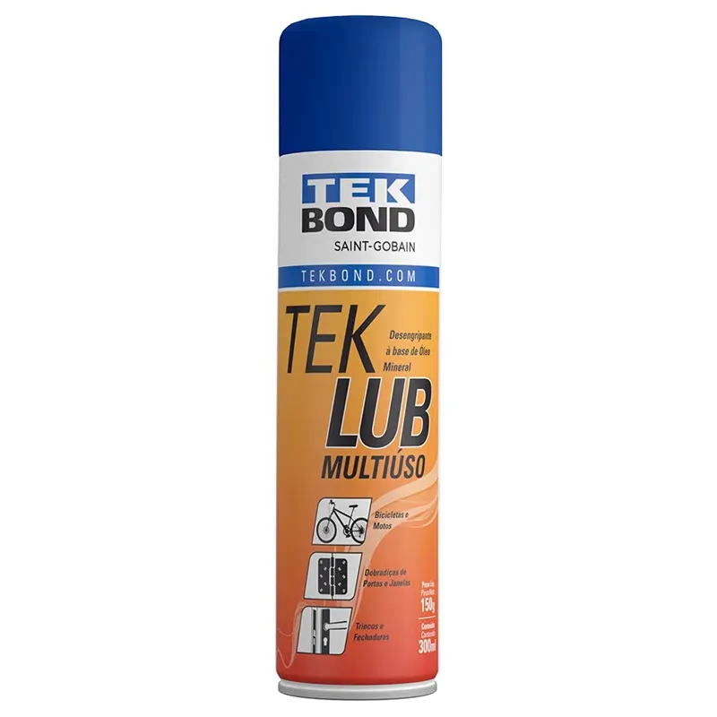 Desengripante Lubrificante Antiferrugem Tek Bond Lata 300ml