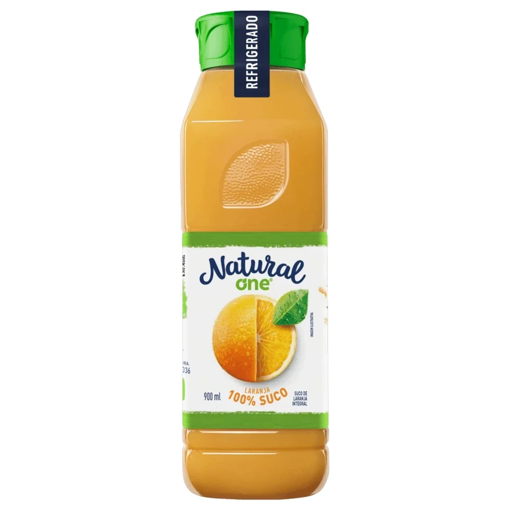 Suco Funcional Laranja Natural One Garrafa 900ml