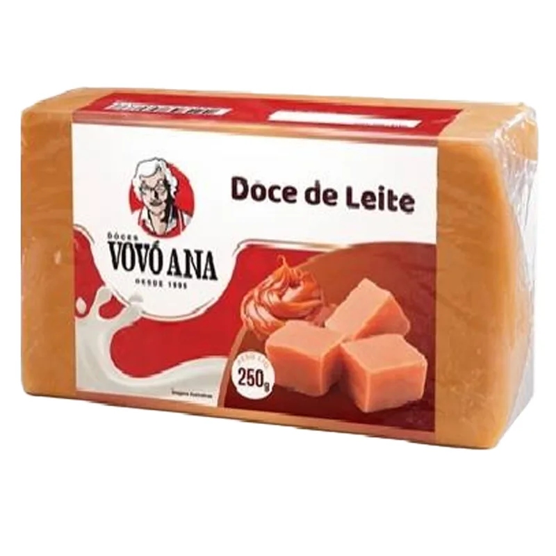Doce Barra Leite Chocolate Vovo Ana 250g