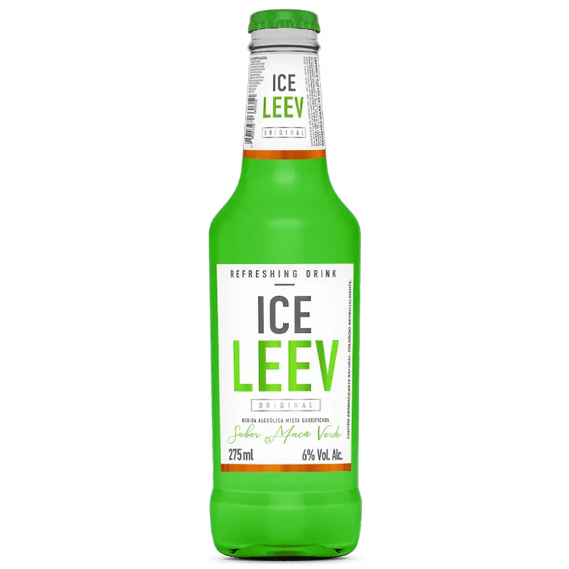 Bebida Ice Maçã Verde Leev Garrafa 275ml