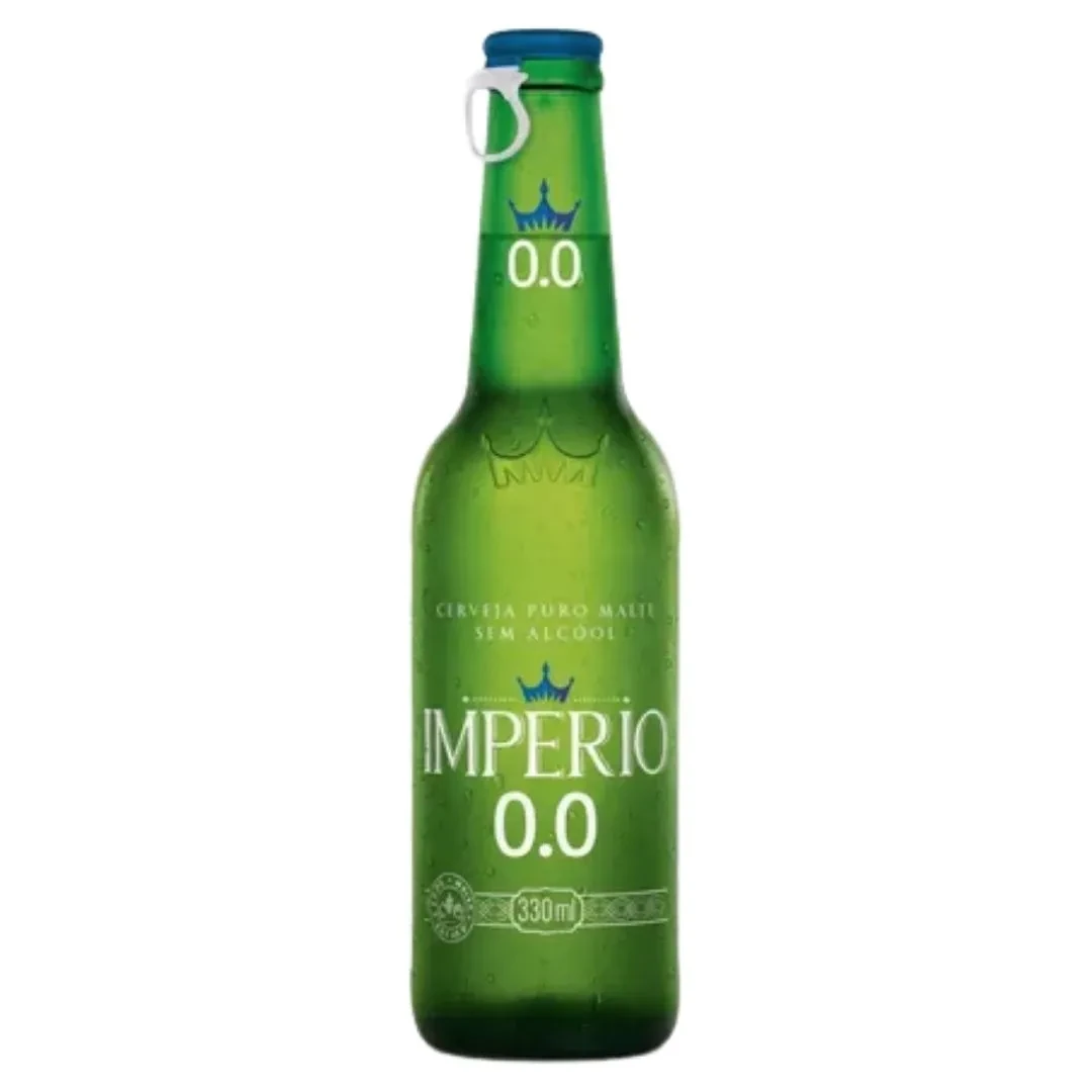 Cerveja Lager sem Álcool Imperio Long Neck 330ml