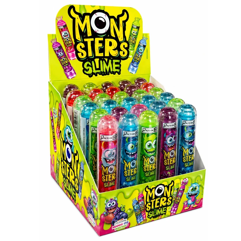 Bala Líquido em Gel Slime Monsters Blueberry Danilla 6g