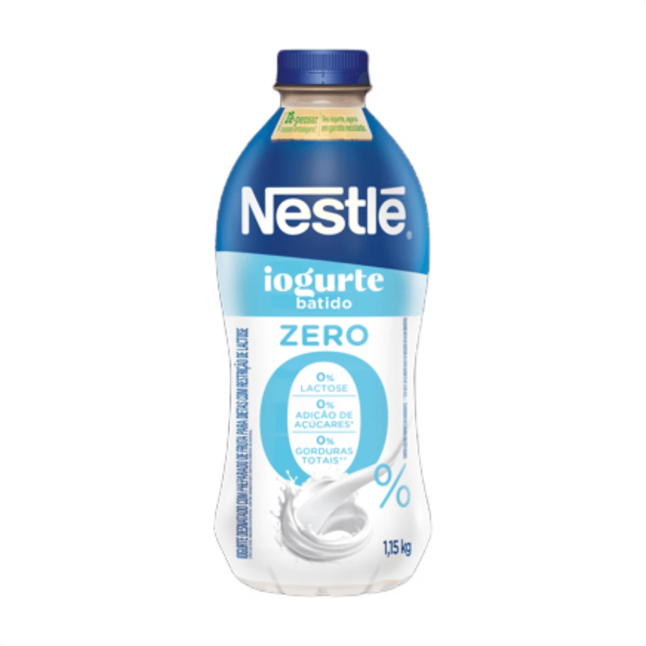 Iogurte Desnatado Triplo ZERO Batido Nestle Garrafa 1150g