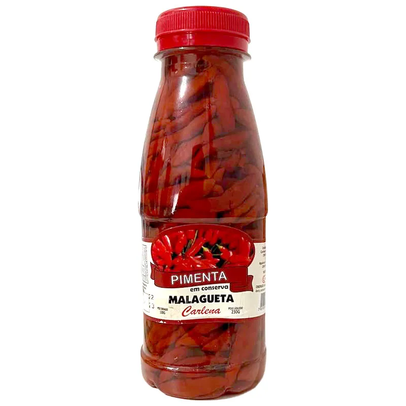 Pimenta Conserva Malagueta Carlena Vidro 150g