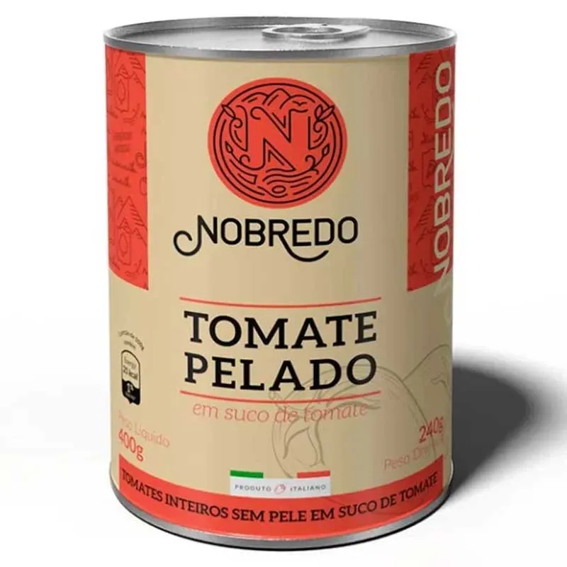 Tomate Pelado Nobredo Lata 400g