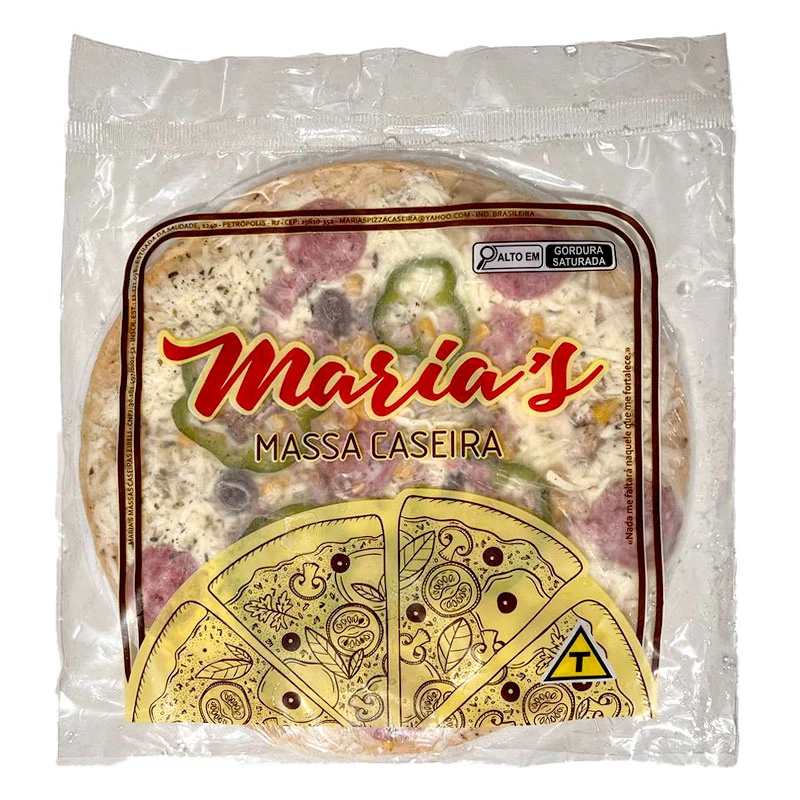 Pizza Congelada Portuguesa Marias 400g