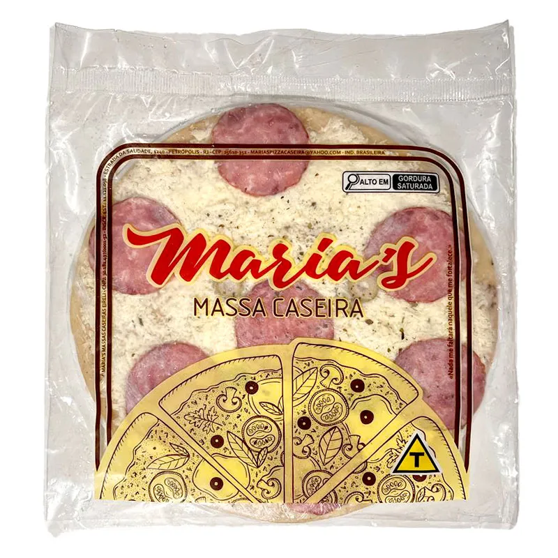 Pizza Congelada Lombo Canadense Marias 300g
