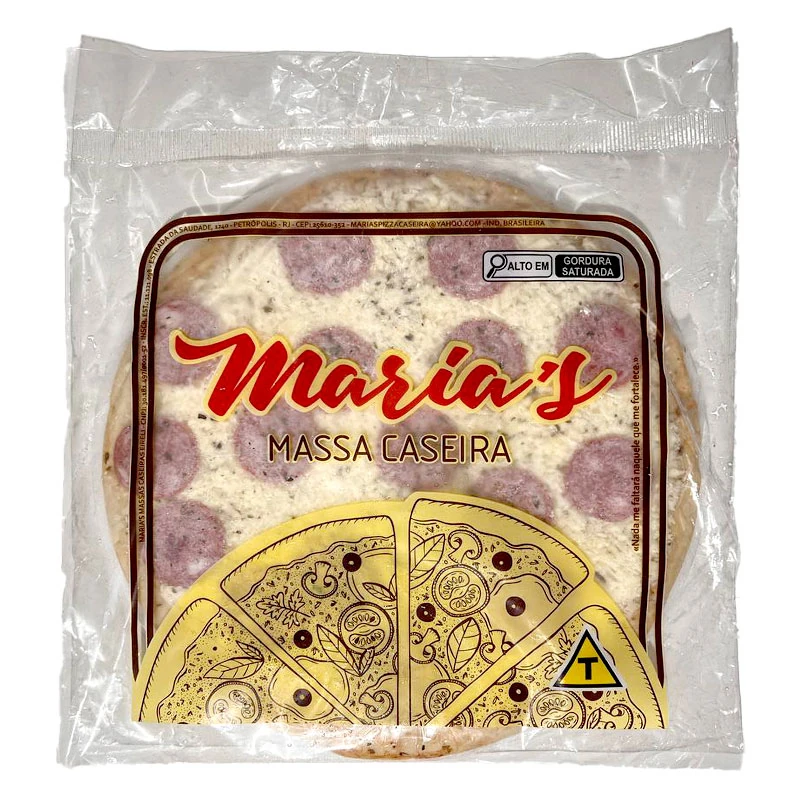 Pizza Congelada Calabresa Marias 300g