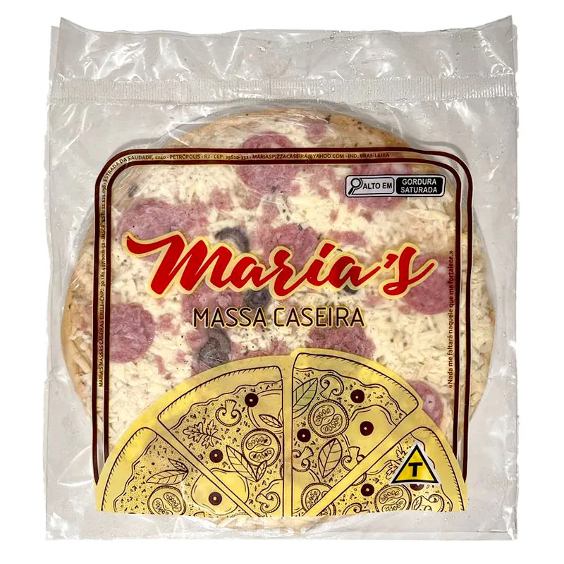 Pizza Congelada Calabresa Mista Marias 300g